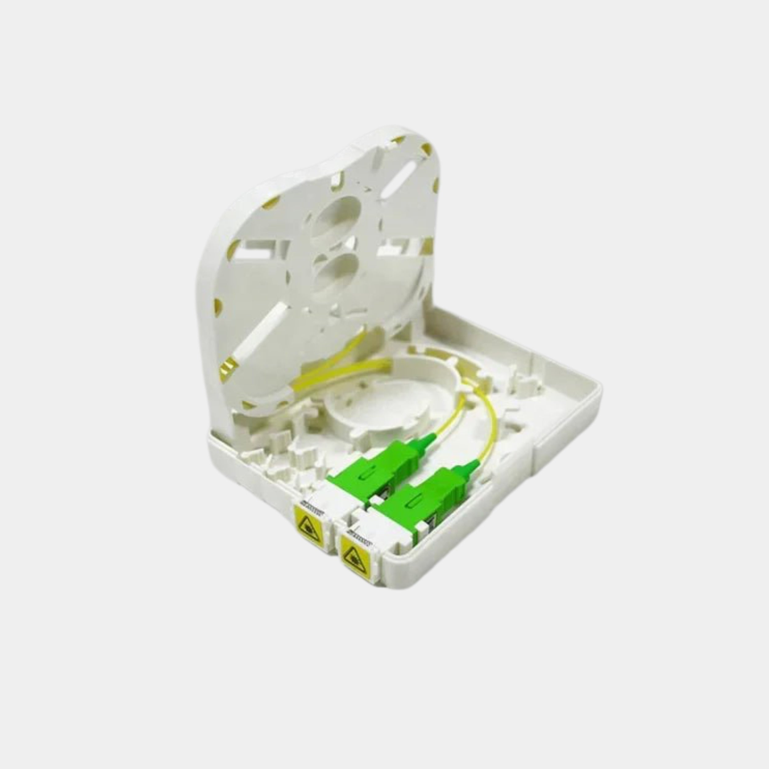 Fiber Termination Box 2 Core-A1 - 2 adapter installed - BRAY-CT